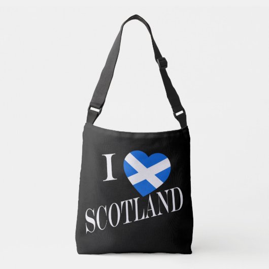 I Heartflag Scotland wt cbcnt Tragetaschen Mit Langen Trägern (Vorderseite)
