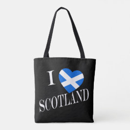I Heartflag Scotland wt stcent Tasche