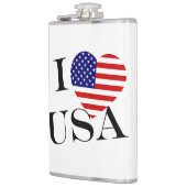 I Heartflag USA bk flacke Flachmann (Links)