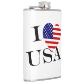 I Heartflag USA bk flacke Flachmann (Rechts)