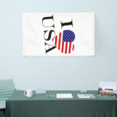 I Heartflag USA bk (v) bncnt Banner (Messeveranstaltung)