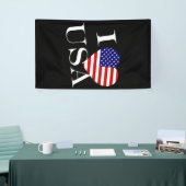 I Heartflag USA wt v bncnt Banner (Messeveranstaltung)