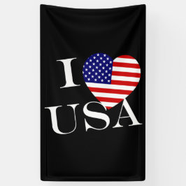 I Heartflag USA wt v bncnt Banner