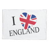 I Heartflagge England bkCent Kissenbezug (Rückseite)