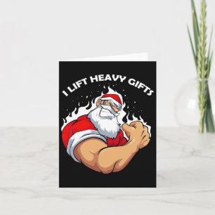 I Heft Heavy Weihnachten Cool Weihnachtsfeiertage Karte