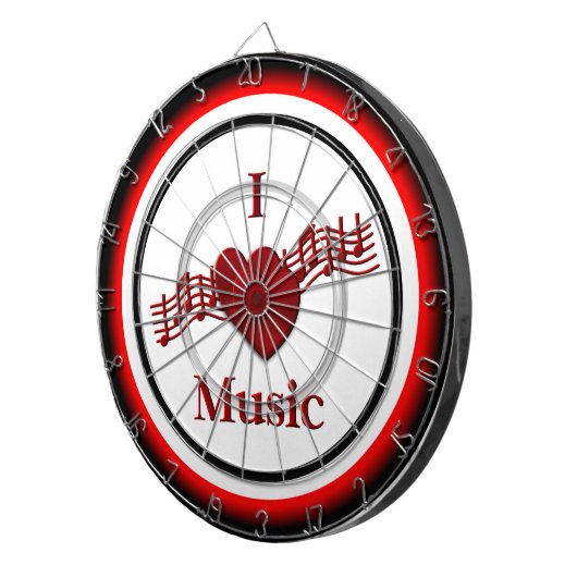 I Heft Music Regulation Dart Board Dartscheibe (Vorderseite rechts)