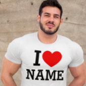 I Heftname T - Shirt