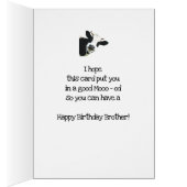 I Herd it Was Your Birthday Brother Holstein Cow (Innen (Rechts))