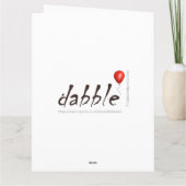 "I Herd's Day" Card Karte (Rückseite)