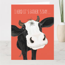 "I Herd's Day" Card Karte