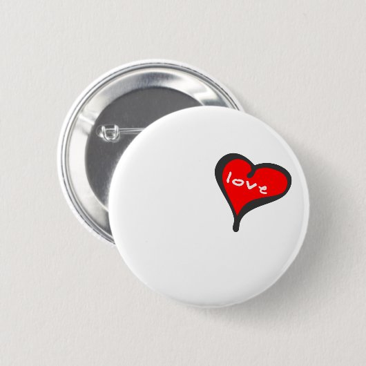 I Herz alles Button (Vorne & Hinten)