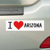 I HERZ ARIZONA AUTOAUFKLEBER (Auf Auto)