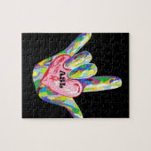 I Herz ASL Puzzle (Horizontal)