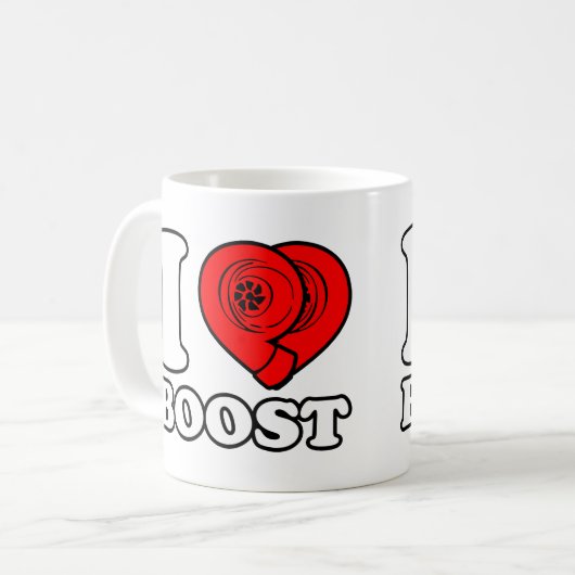 I Herz-Auftrieb Kaffeetasse (Vorderseite Links)