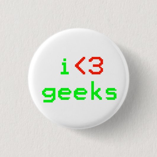 I Herz-Aussenseiter-Knopf Button (Vorderseite)