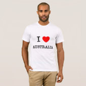 I HERZ AUSTRALIEN T-Shirt (Vorne ganz)