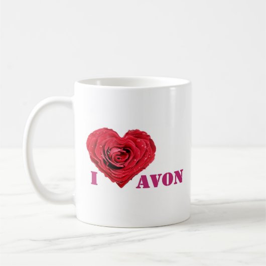 I Herz Avon Kaffeetasse (Links)