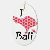 I Herz Bali Keramikornament (Links)