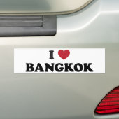 I Herz Bangkok Thailand Autoaufkleber (Auf Auto)