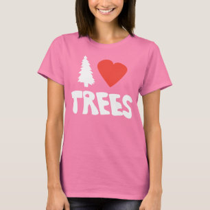 I Herz-Bäume T-Shirt
