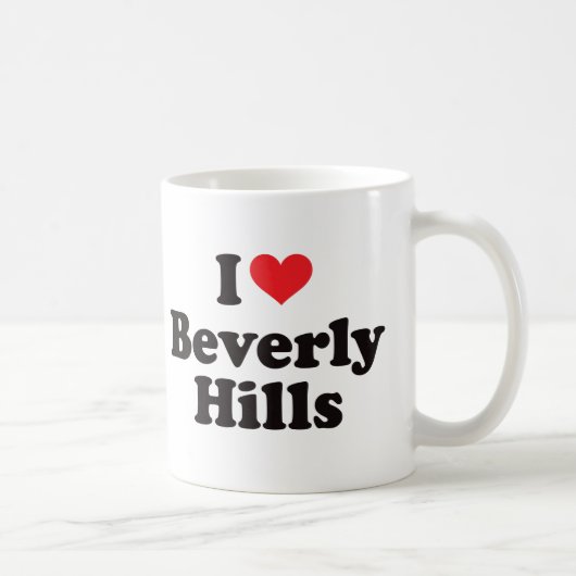 I Herz Beverly Hills Kaffeetasse (Rechts)