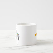 I Herz-Bibliotheks-Tasse (klein) Espressotasse (Vorderseite)