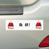 I Herz-Bingo Autoaufkleber (Auf Auto)