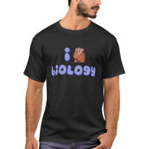 I Herz-Biologie-Shirt