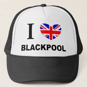 I Herz Blackpool Truckerkappe