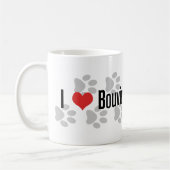 I (Herz) Bouviers DES Flandres Kaffeetasse (Links)