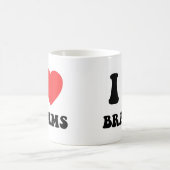 I Herz Brahms Gang Kaffeetasse (Mittel)
