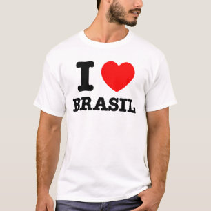 I Herz Brasilien T-Shirt