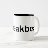 I Herz Breakbeat Zweifarbige Tasse (VorderseiteRechts)