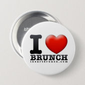 I Herz-Brunch-Knopf Button (Vorne & Hinten)