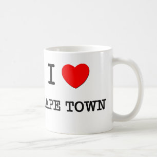 I Herz CAPE TOWN Kaffeetasse
