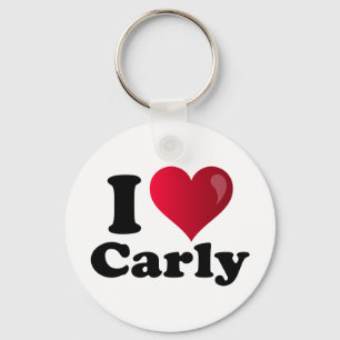 I Herz Carly Fiorina Schlüsselanhänger