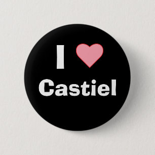 I Herz Castiel Button