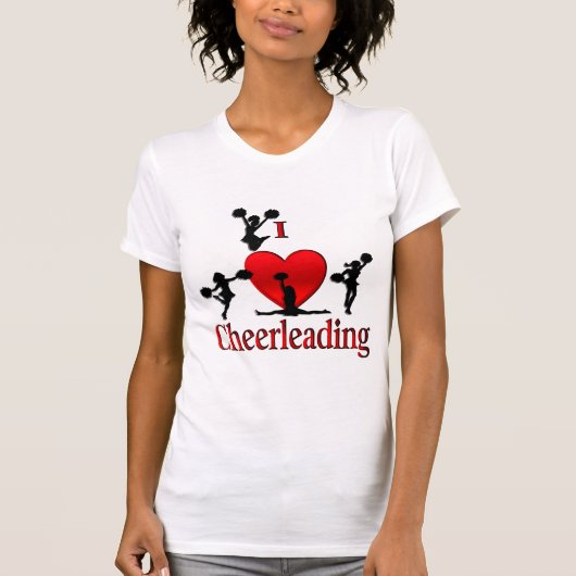I Herz-Cheerleading T-Shirt (Vorderseite)