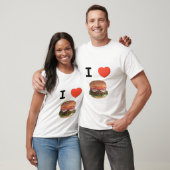 I HERZ-CHEESEBURGER T-Shirt (Unisex)