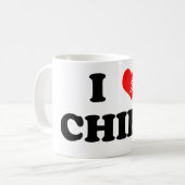 I Herz-Chiba-Tasse Kaffeetasse (Vorderseite Links)