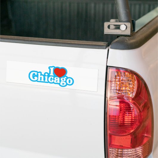 I Herz Chicago Autoaufkleber (Auf Lkw)