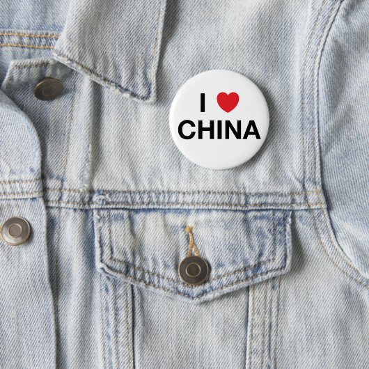 I HERZ-CHINA Abzeichen-Button Button (Beispiel)