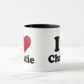 I Herz Chris Christie Tasse (Zentrum)