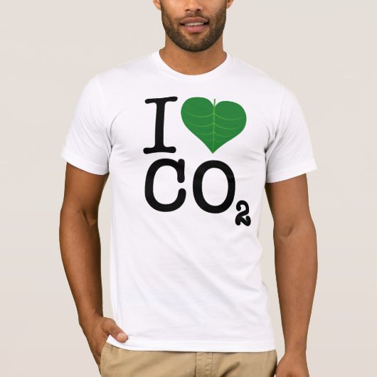 I Herz CO2 T-Shirt (Vorderseite)