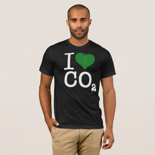 I Herz CO2 T-Shirt (Vorne ganz)