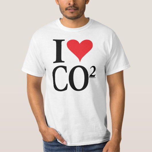 I Herz CO2 T-Shirt (Vorderseite)