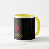 I Herz Coffee_Coffee Tasse (Schwarzes) (VorderseiteRechts)