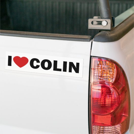 I HERZ COLIN AUTOAUFKLEBER (Auf Lkw)