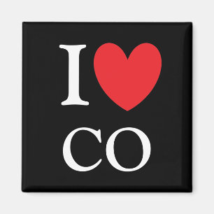 I Herz-Colorado-Magnet Magnet