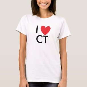 I Herz-Connecticut-T - Shirt